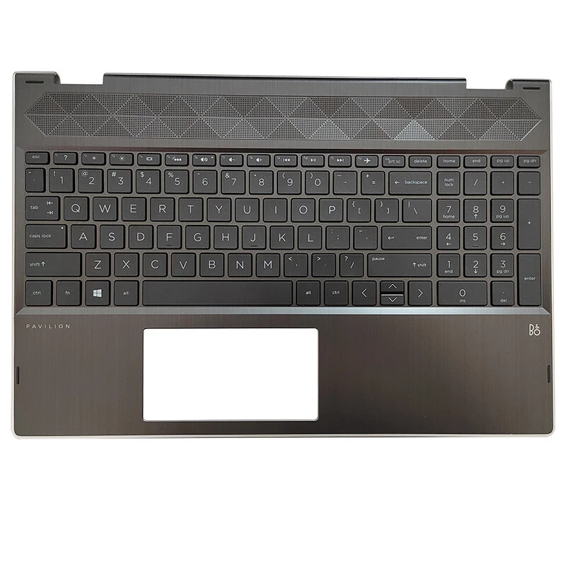 For HP Pavilion X360 15-CR 15T-CR00 Palmrest With Backlit US Keyboard L20848-001