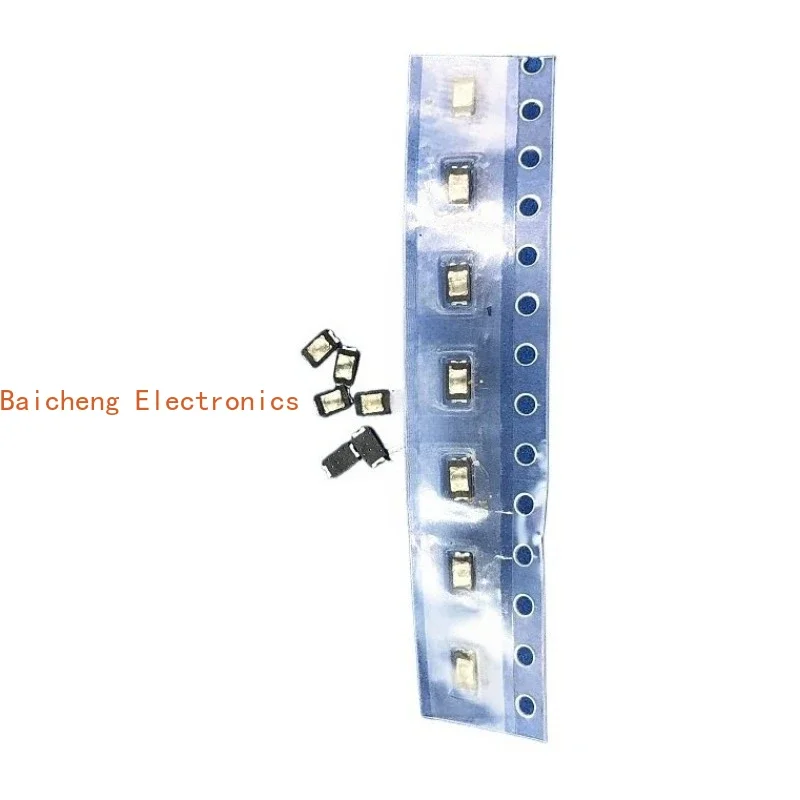 100PCS Small and micro patch 2-pin thin film button, lightly touch 2 * 3 * 0.6 button, switch power supply normally on