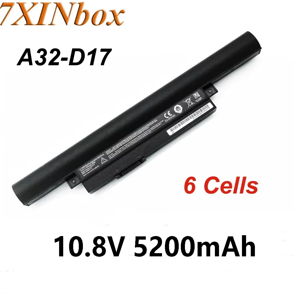 7XINbox A32-D17 Laptop Battery 10.8V 5200mAh For Medion Akoya P7648 D17L69H 40050713 Series Tablet