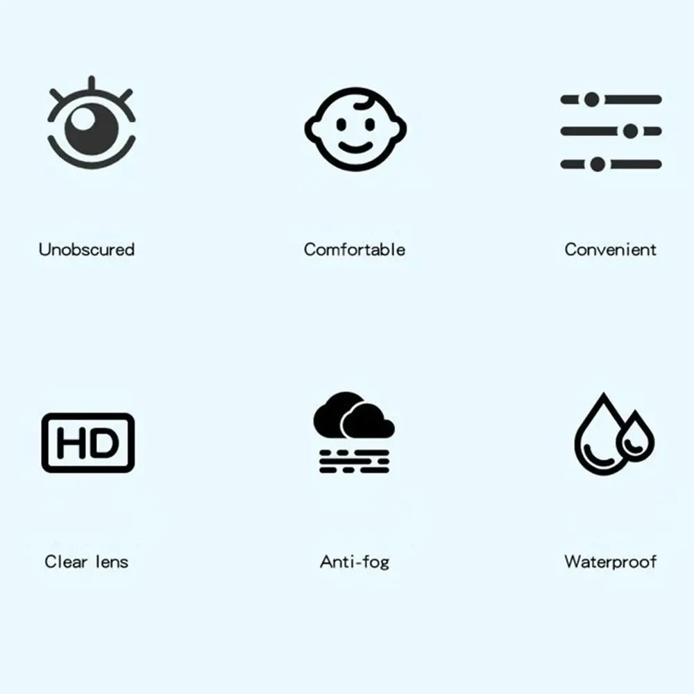 

Silicone Large Frame Swimming Goggles Anti-fog Waterproof Swim Training Glasses HD Adjustable Water Racing Glasses Water Sports