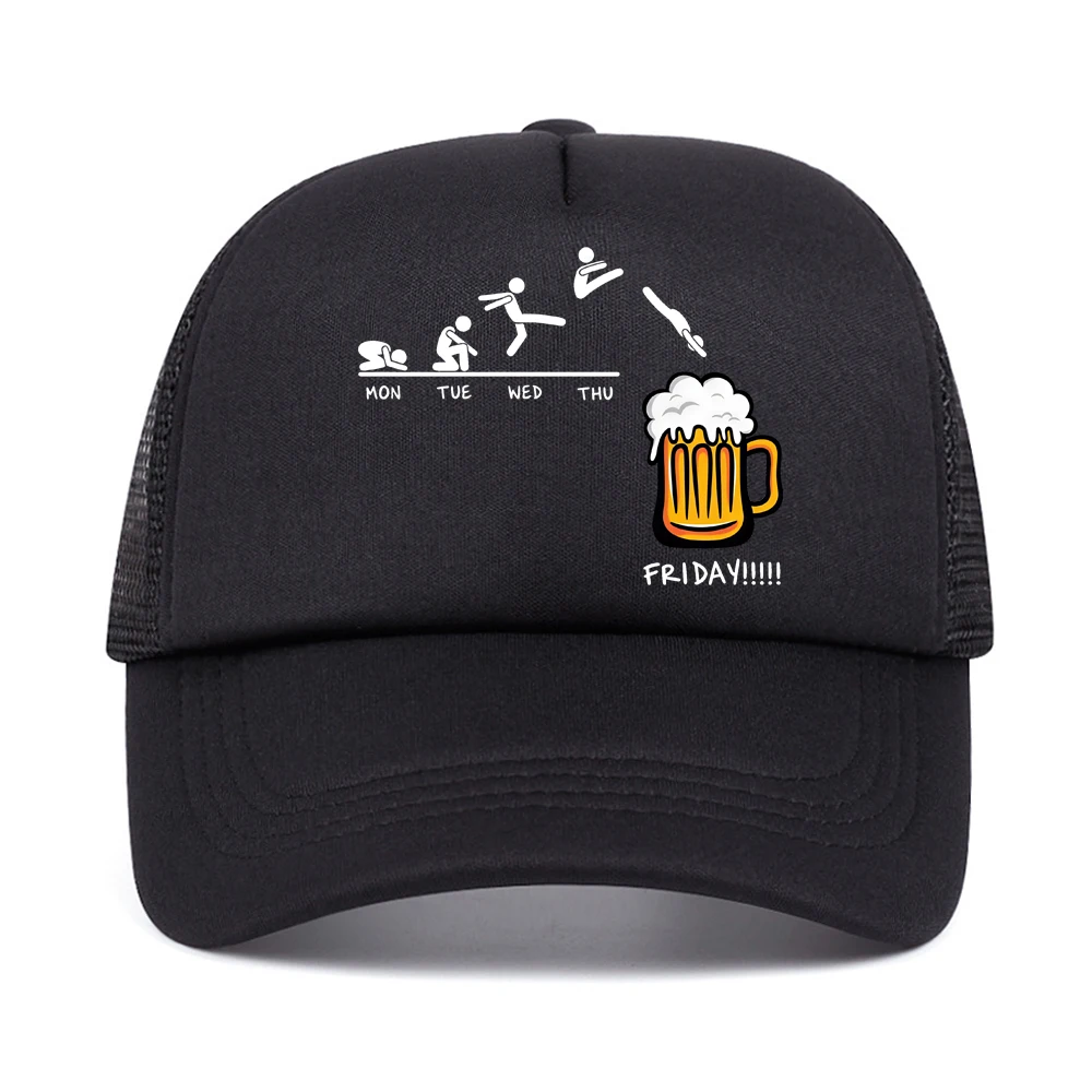 This Guy Needs A Beer Funny Baseball Cap Adjustable Outdoor Men Women hat casual Sports Hats Weekend Week Beer Fridays Sun Hat