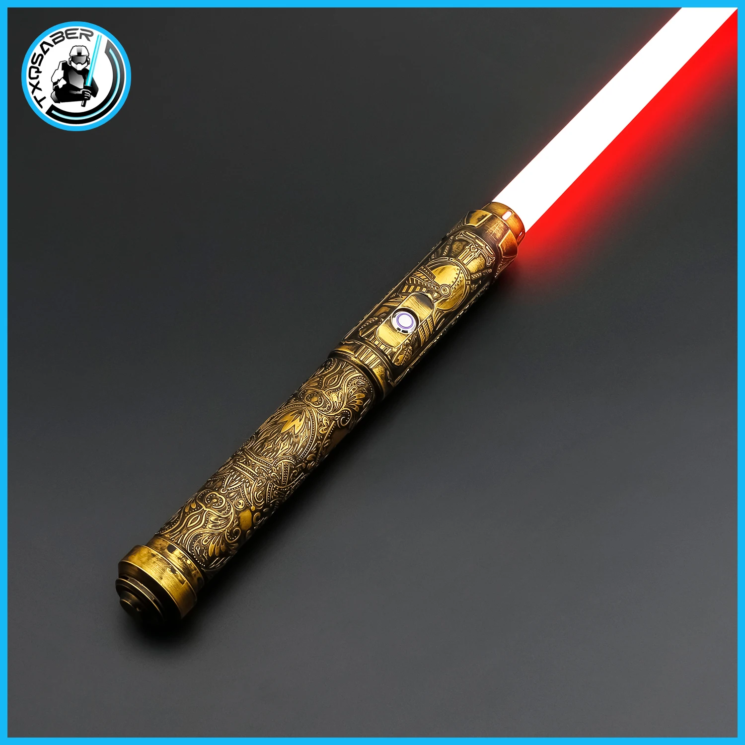 TXQSaber E29-C Lightsaber RGB Heavy Dueling Premium NeoPixel Proffie Sword Bluetooth Control Metal Handle Jedi Swords Gift