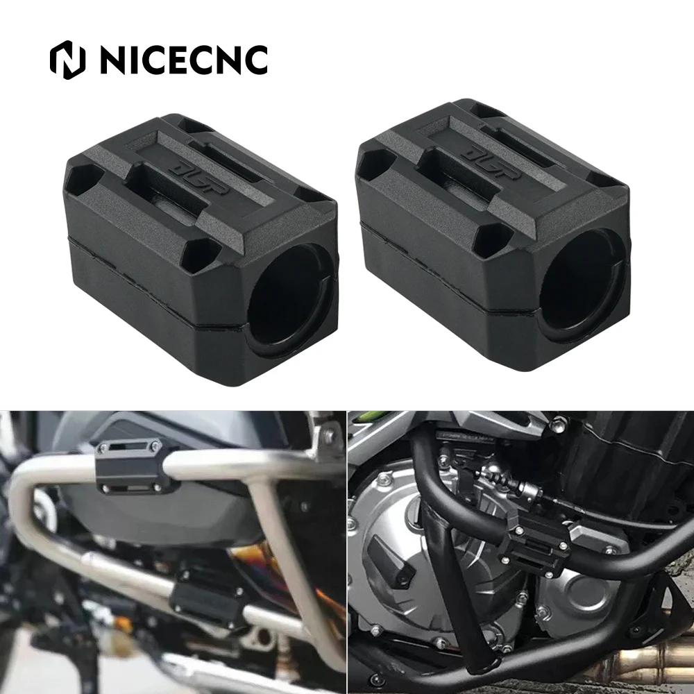 For Husqvarna Norden 901 Norden901 2022 2023 22/25/28mm Motorcycle Engine Guard Crash Bar Protection Bumper Decorative Block