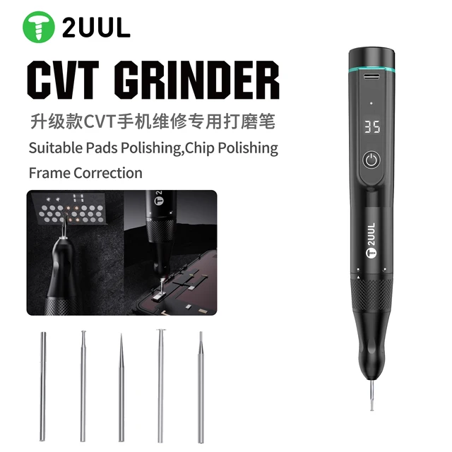 2UUL CVT GRINDER pióro polerskie do naprawy telefonu komórkowego płyty głównej chip Pad polerowanie ramy korekta polerowanie pióro narzędzie
