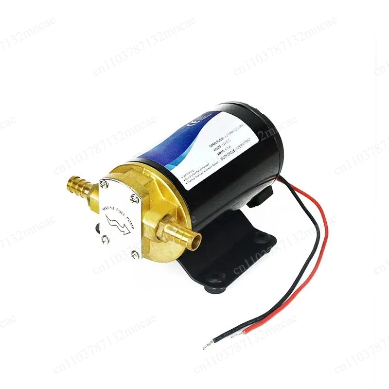 12V 24V  Large Flow DC Gear Oil Pump Self-Priming Pump Diesel Pump For Lubricating Oil Engine Oil pure copper gear