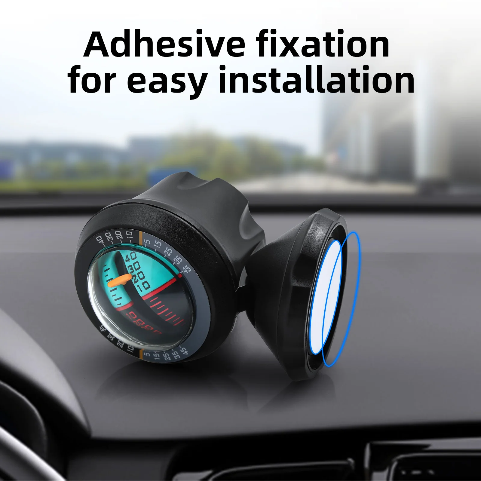 Multifunction Angle Slope Level Bubble Meter Finder Tool Gradient Balancer Car Vehicle Inclinometer Slope Drop Ship