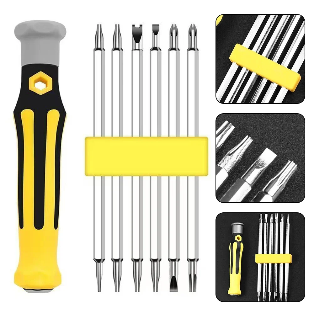 6-in-1 Screwdrivers For DysonV6/V7/V8/V10/V11 Heavy-duty Star Shaped Plum Blossom Screwdriver Card Insertion Packaging Tool