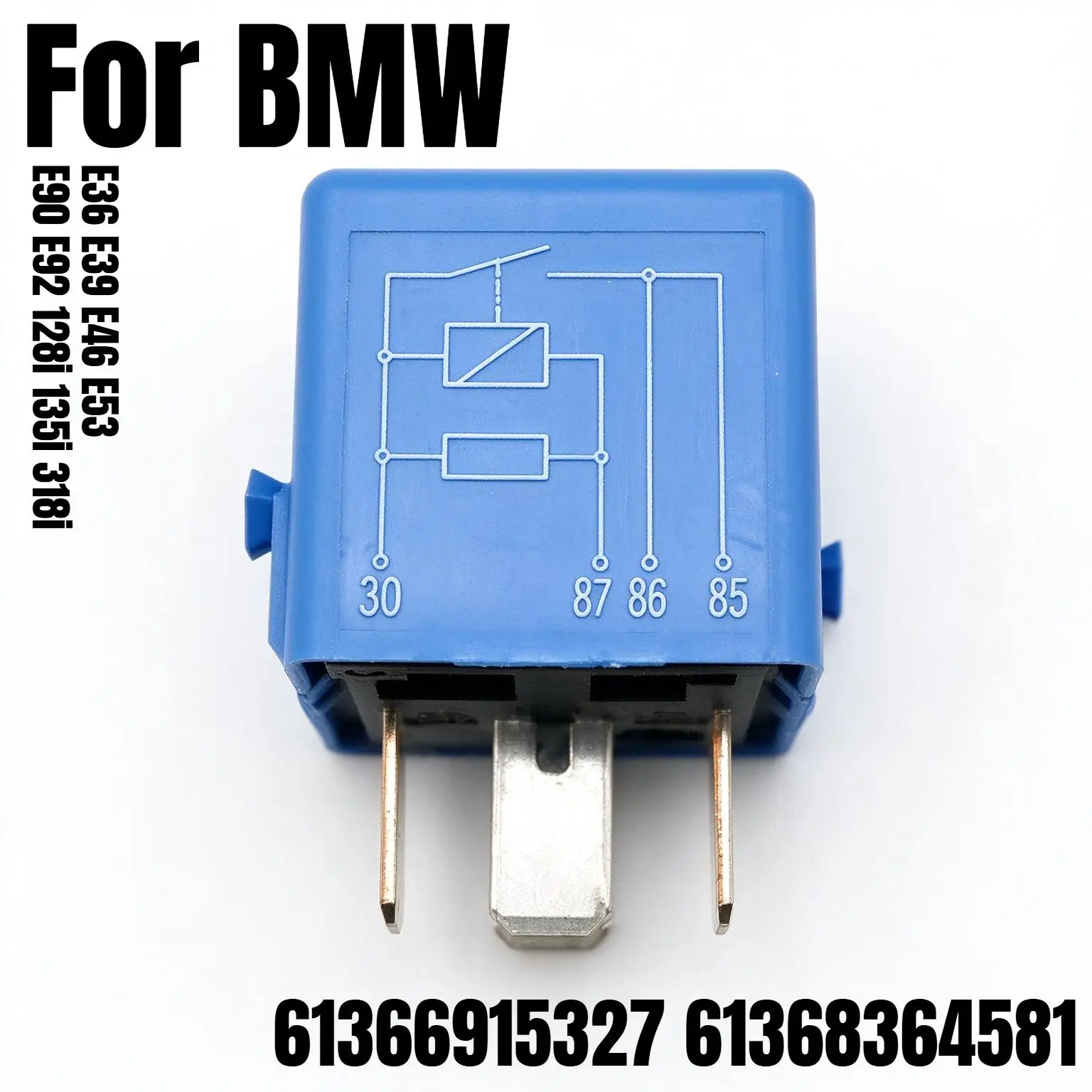 For BMW E36 E39 E46 E53 E90 E92 128i 135i 318i Dynamic Closing Switch Relay Brand New Auto Parts 61366915327 61368364581