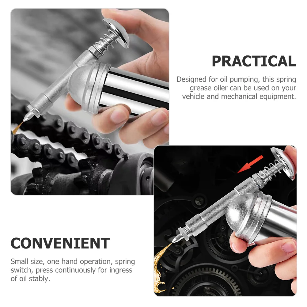 

Action Grease Oiler Heavy Duty 80cc High Pressure Manual Grease Oiler for Vehicle Mechanical Equipment Maintenance Repair