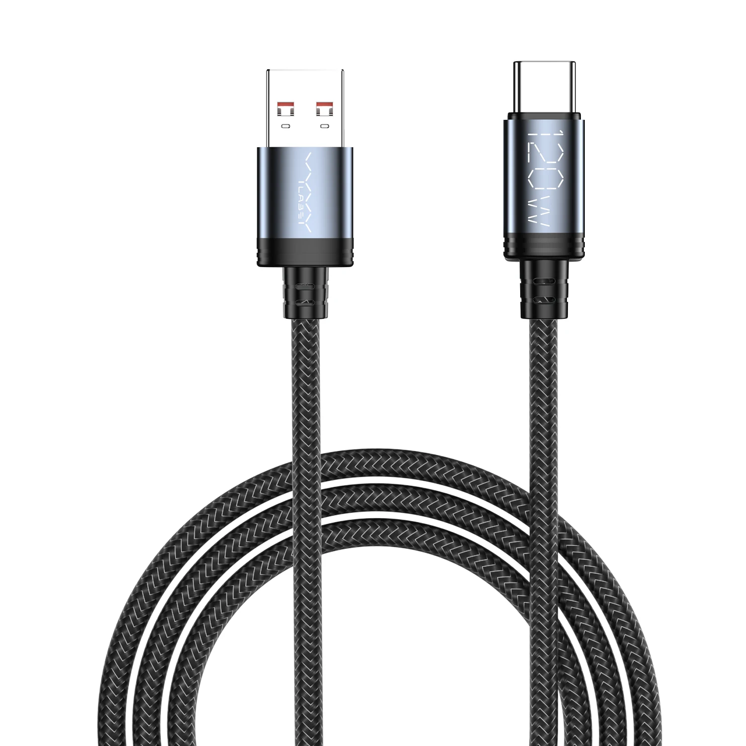 Vyvylabs 2/4/6 Stück 120W USB-A-auf-Typ-C-Kabel, schnelles Ladekabel für Handys, 120W USB-Typ-C-Datenkabel, Schnellladekabel, 1m 2m, für Huawei, Honor, Samsung, Xiaomi, Redmi
