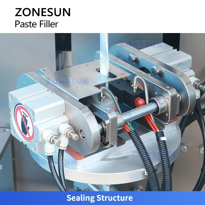 Máquina de sachês ZONESUN ZS-FS05 VFFS para embalagens de gel de energia de dose pequena e pasta líquida
