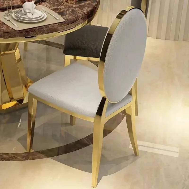 European Modern Dining Chairs Luxury Trendy Beautiful Nordic Dining Chairs Upholstered Vintage Cadeiras De Jantar Home Furniture