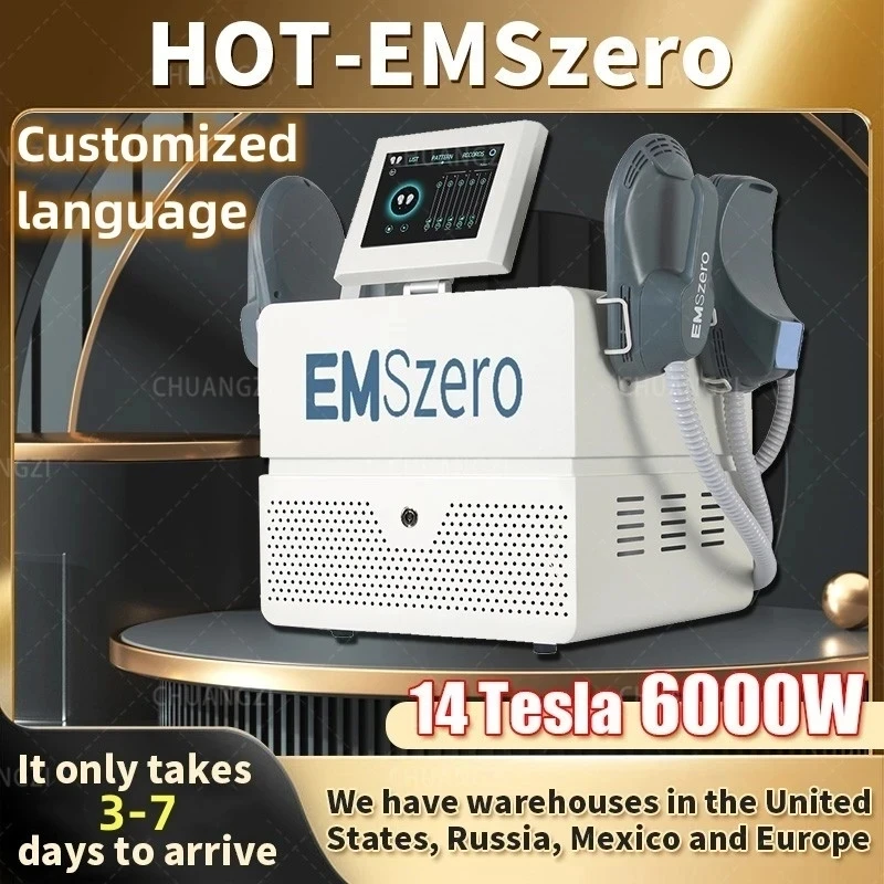 

2024 EMSZERO Newest 15 Tesla 200HZ Weight Loss And EMS Muscle Building Electromagnetic Body Sculpting HI-EMT Slimming Machine