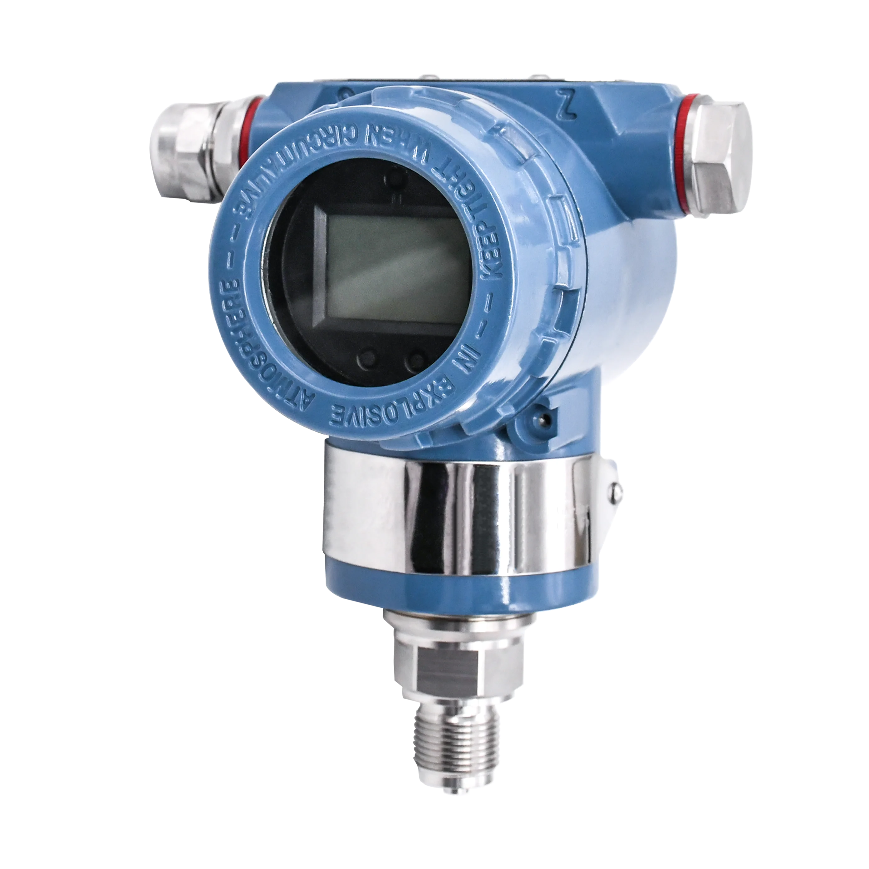 Pressure Detector Sensor Pressure Transmitter Pressure Transducer for Compatible Stainless Steel IP67 Rated 0.075% 1