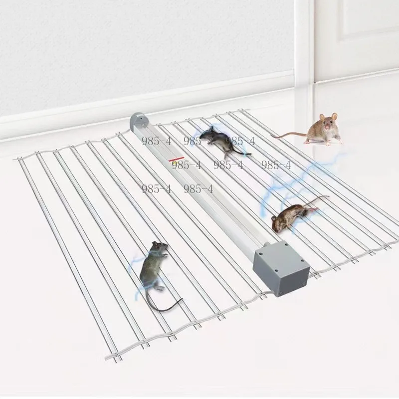 Intelligent High Voltage Mousetrap Infrared Automatic Electric Shock Mouse Trap 50x65cm 60x65cm