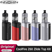 Original Innokin CoolFire Z60 Zlide Top Kit 60W Vape with 2500mAh Battery 3ml Zlide Top Tank Fit Z Coil E Cigarette Vaporizer