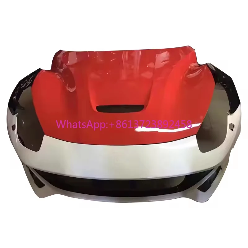 

Upgrade Facelift CSS Style Metal Material Front Engine Hood Cover for Fer Rari F12