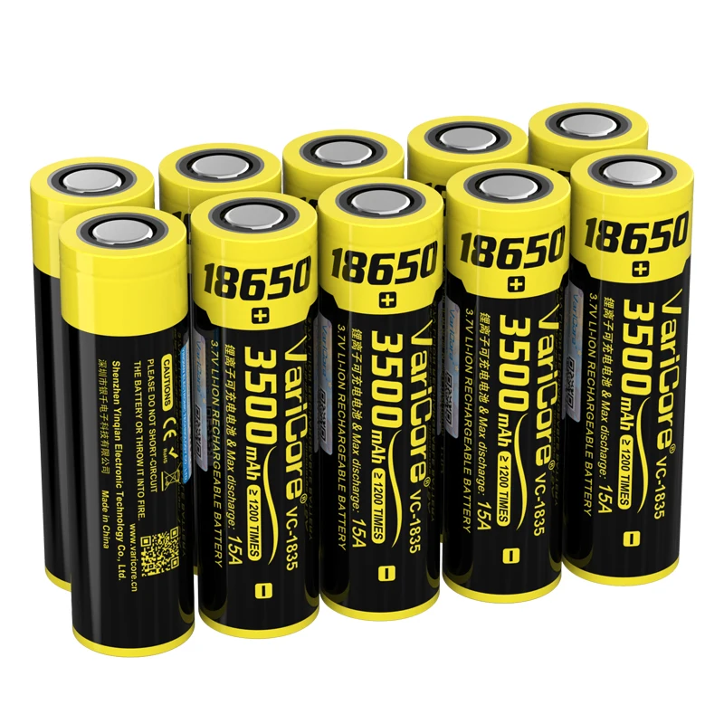 LiitoKala Mới Lii-35S 18650 3.7V 3500MAh Pin Lithium Cho Đèn LED