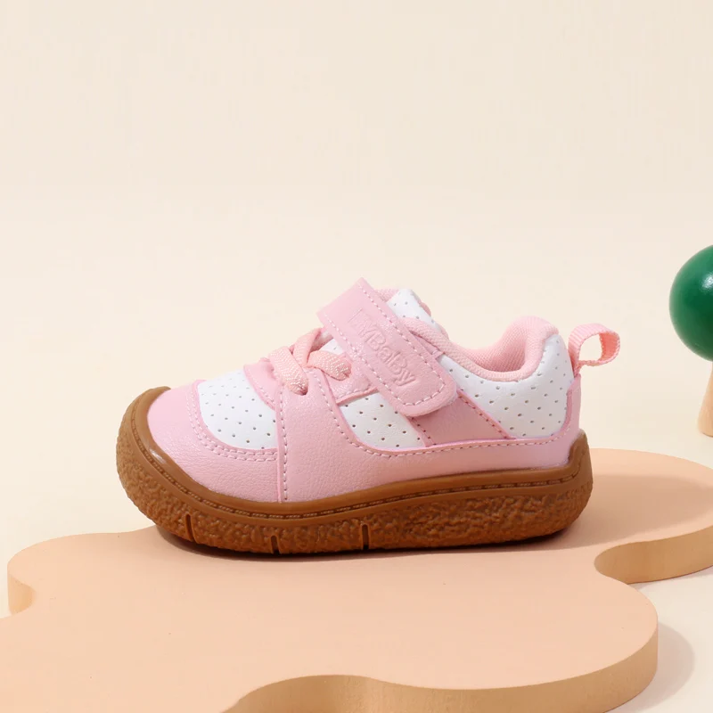 Babyschuhe, hochwertiges Kleinkind, 1–5 Jahre, Gummisohle, rutschfest, weiches PU, für Jungen und Mädchen, Frühlings- und Herbststil, Ooydoor BM06 – Detail 15