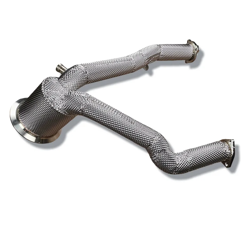 Producent zapewniający rury wydechowe ze stali nierdzewnej, odpowiednie do modyfikacji z mechaniczną regulacją ciśnienia, do sześciocylindrowych silników Audi A5, S5, A6, A7.