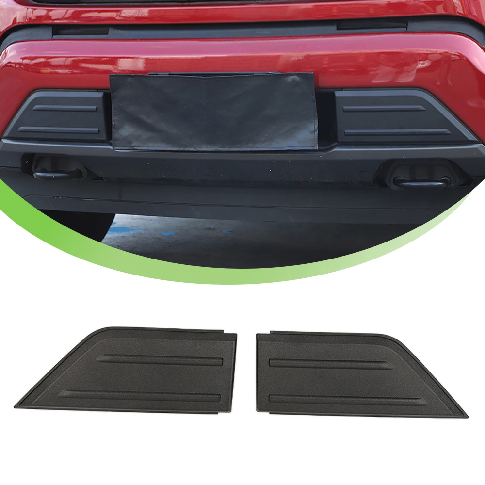 

2 шт. в упаковке, защитная крышка переднего бампера автомобиля, сменная фурнитура для Ford F150 Raptor 2021 2022 2023, черные внешние аксессуары