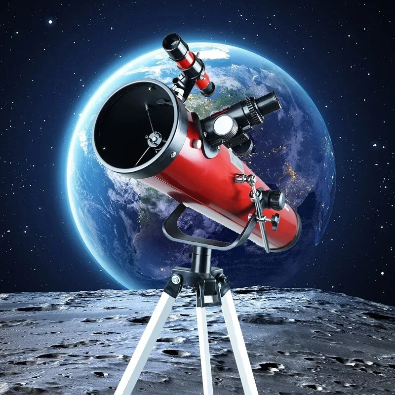 

76700 Outdoor Monocular Reflector Telescope Astronomical Professional Powerful with Portable Tripod