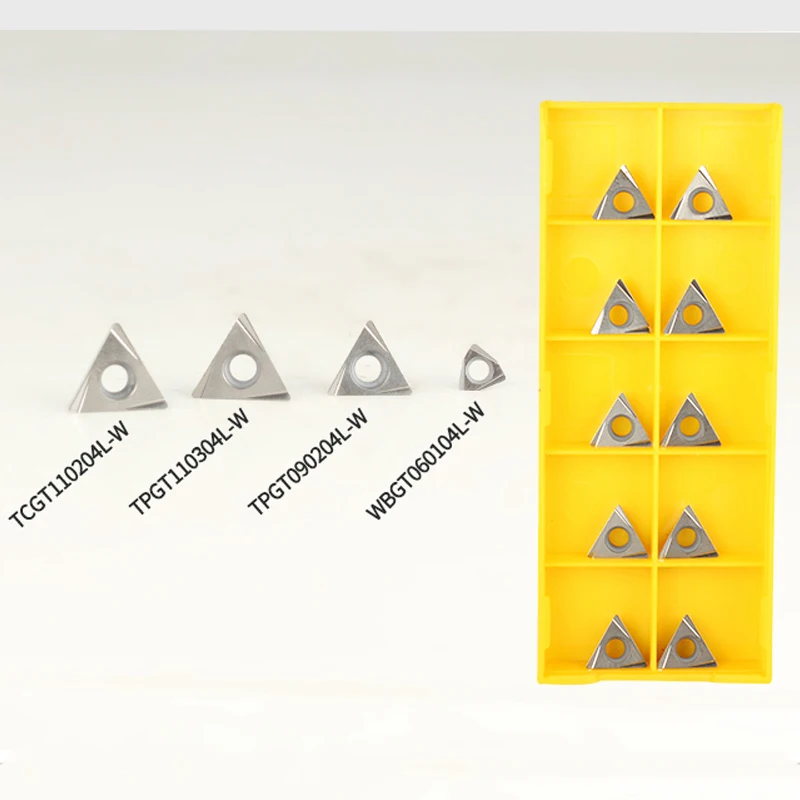 Fine Boring Turning Insert  WBGT060102  TBGT060102  TBGT060104 TPGT080204 CNC  Carbide Insert  for Internal Hole Boring Tool