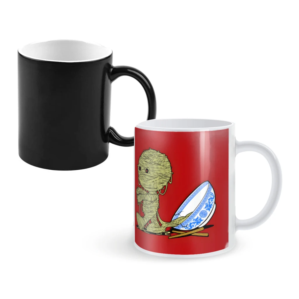

Ramenses ReturnCoffee Mugs And Mug Creative Color Change Tea Cup Ceramic Milk Cups Novelty Gifts