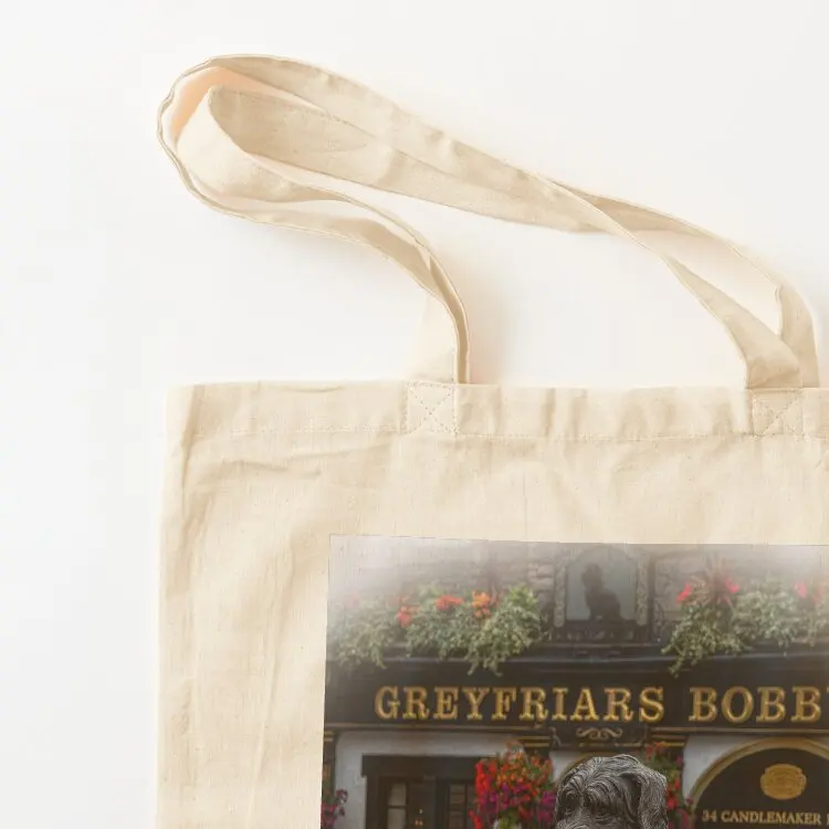 Greyfriars Bobby، Edinburgh Tote Bag حقيبة للمتسوقين، حقائب توصيل مجانية، حقيبة شاطئ قماشية للنساء