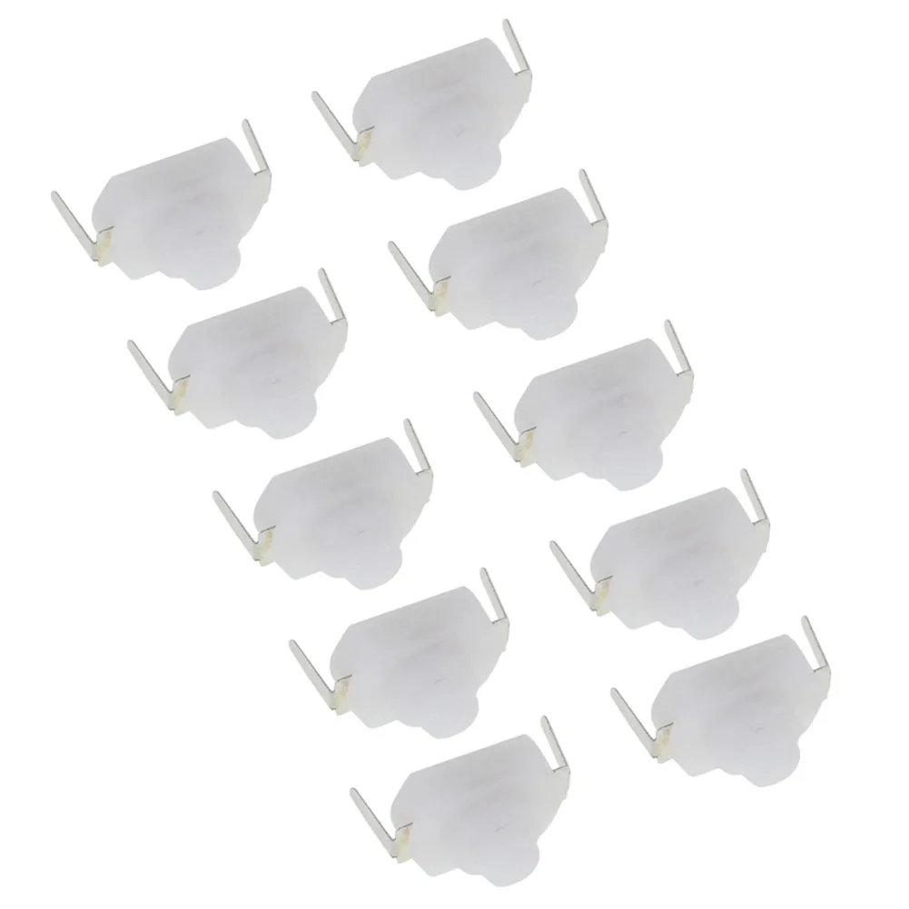 

For Digital Gadgets Latching Push Button Mini Torch Switch White Easy Installation Push Button Compact Lightweight