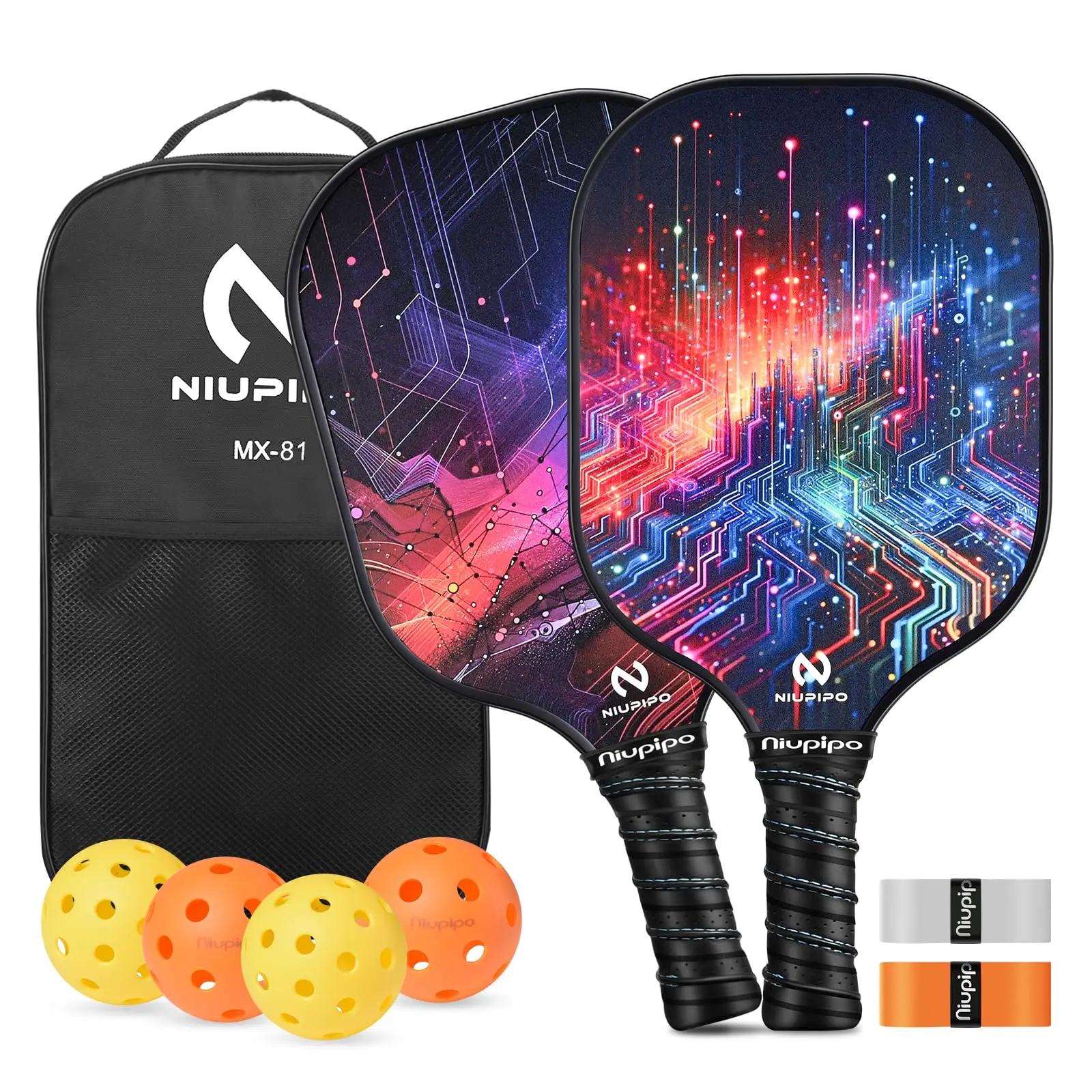 niupipo-mx-81-usapa-approved-fiberglass-pickleball-paddles-set-2-rackets-4-balls-2-grip-tapes-carry-bag-for-all-levels
