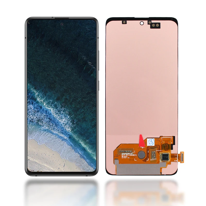 Super Amoled 6.5  Lcd Display With Touch Screen Digitizer Assembly For Samsung Galaxy A51 A515X A515F A515U SM-A515U1 SM-A515W