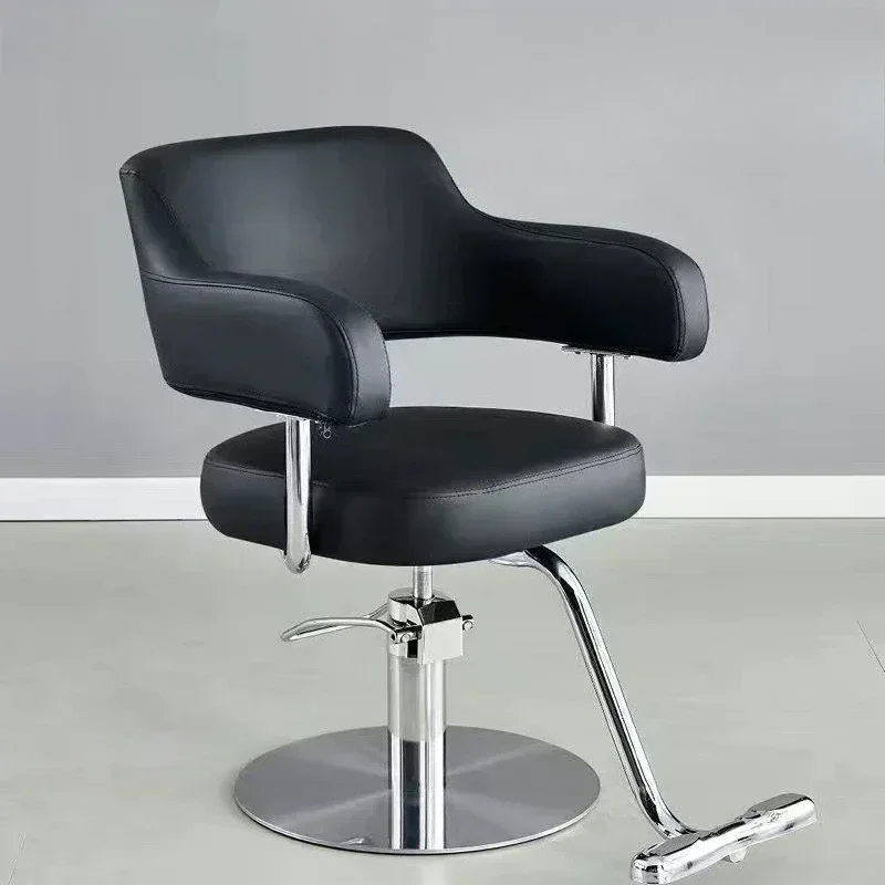 Stool can be lifted and lowered chair Hair salon hair cutting chair Hair salon chair can be rotated Hair salon chair