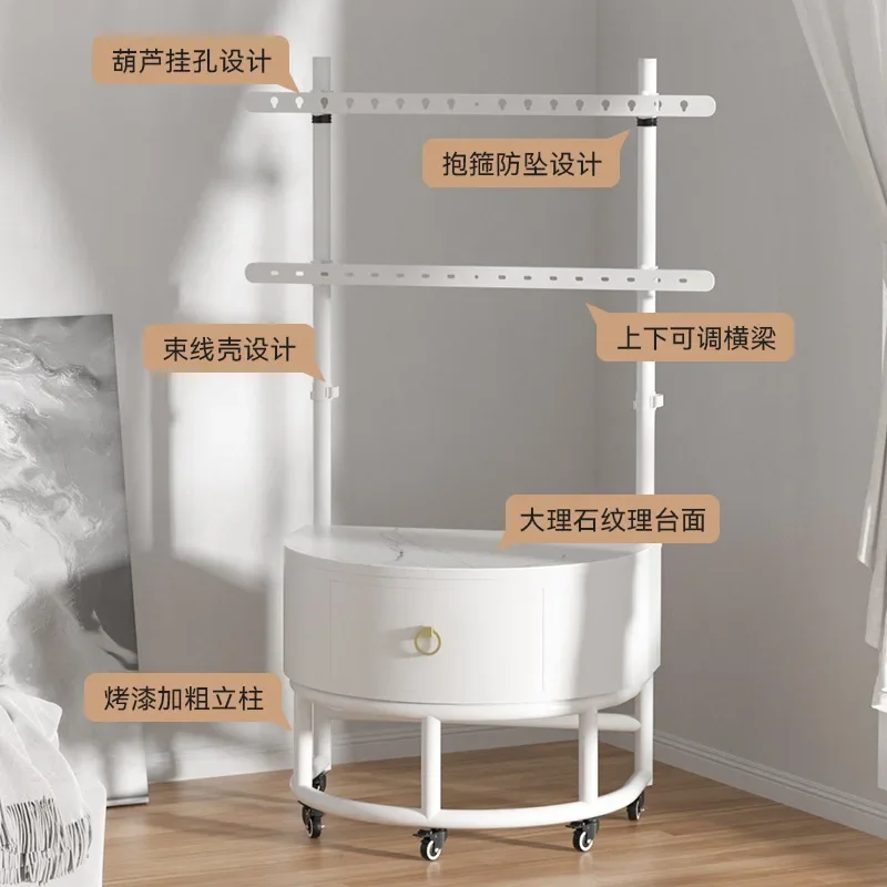 Floor-to-ceiling mobile TV art stand for 75/85/90-inch multimedia cart Commercial YS850