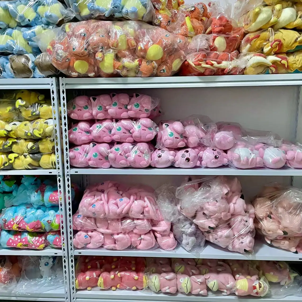 Pikachu Rosa & Blau Chikorita Plüschtiere Cyndaquil Totodile Snivy Kawaii Gefüllte Anime-Plüschfiguren Quilava Lapras Dragonite Niedliche Geschenke für Jungen und Kinder – Detail 3