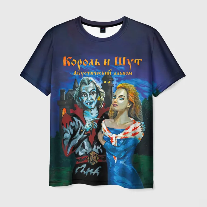 Punk Rock Band The King and the Jester 3D printed T shirts Fashion Men/Women Hip-hop Trend Streetwear Oversized Short sleeve Top