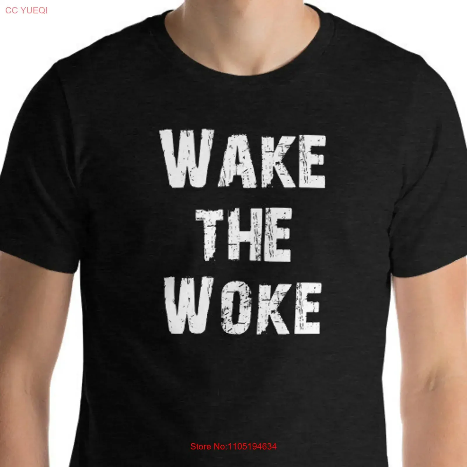 Wake the Woke Anti Cancel Culture Not Politically Correct Freedom Of Speech Censorship  T Shirt vintage Washed Slightly