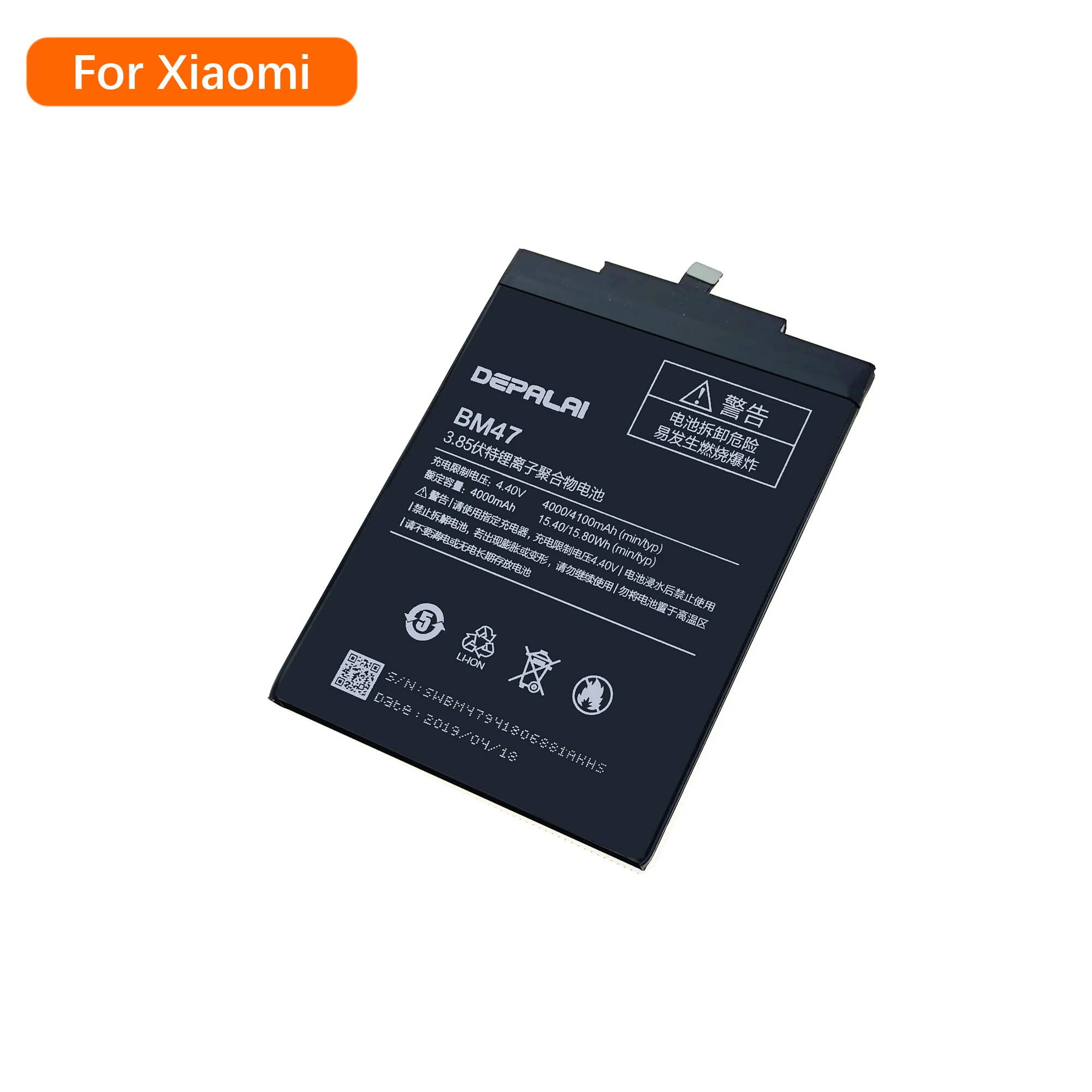 For Xiaomi Redmi 3 Redmi4 Redmi5 4A 5A 5Plus Replacement Battery BM47 BN30 BN34 BN35 BN40 BN42 BN44 Phone Batteries