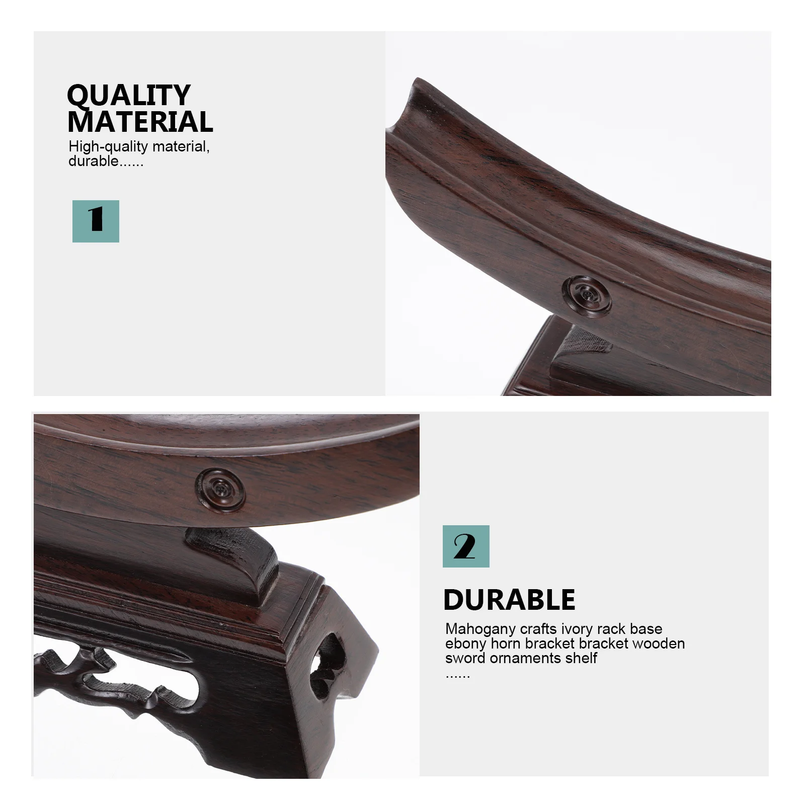 

Wooden Stand, Decorative Sword Rack For Desktop Display, Sword Holder Organizer, Home Decor Accessory Gift