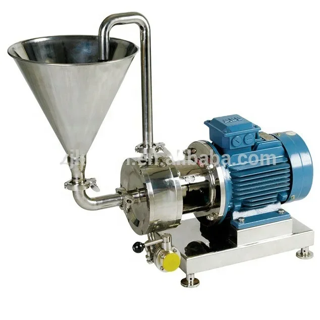 High Shear Mixer Emulsifying Pump Stainless Steel Dispersing Homogenizer