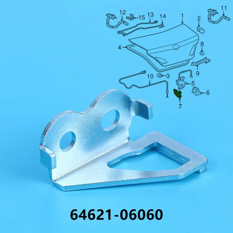 

Luggage Compartment Door Lock Bracket For Corolla 2009-2013 64621-06060 Car Accessories High-quality Trunk Lock