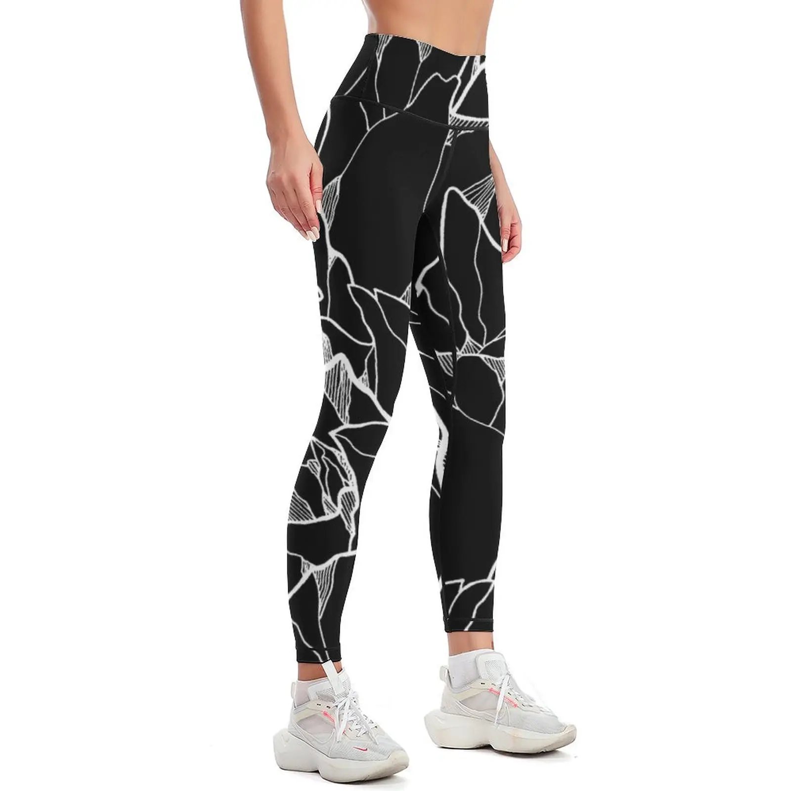 Pointy Peaks Leggings joggers for legging push up leggins push up woman Womens Leggings