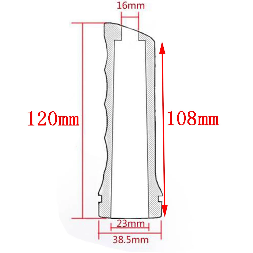 Car modification handbrake cover Racing general aluminum alloy handbrake handle protective cover Handbrake handle Racing
