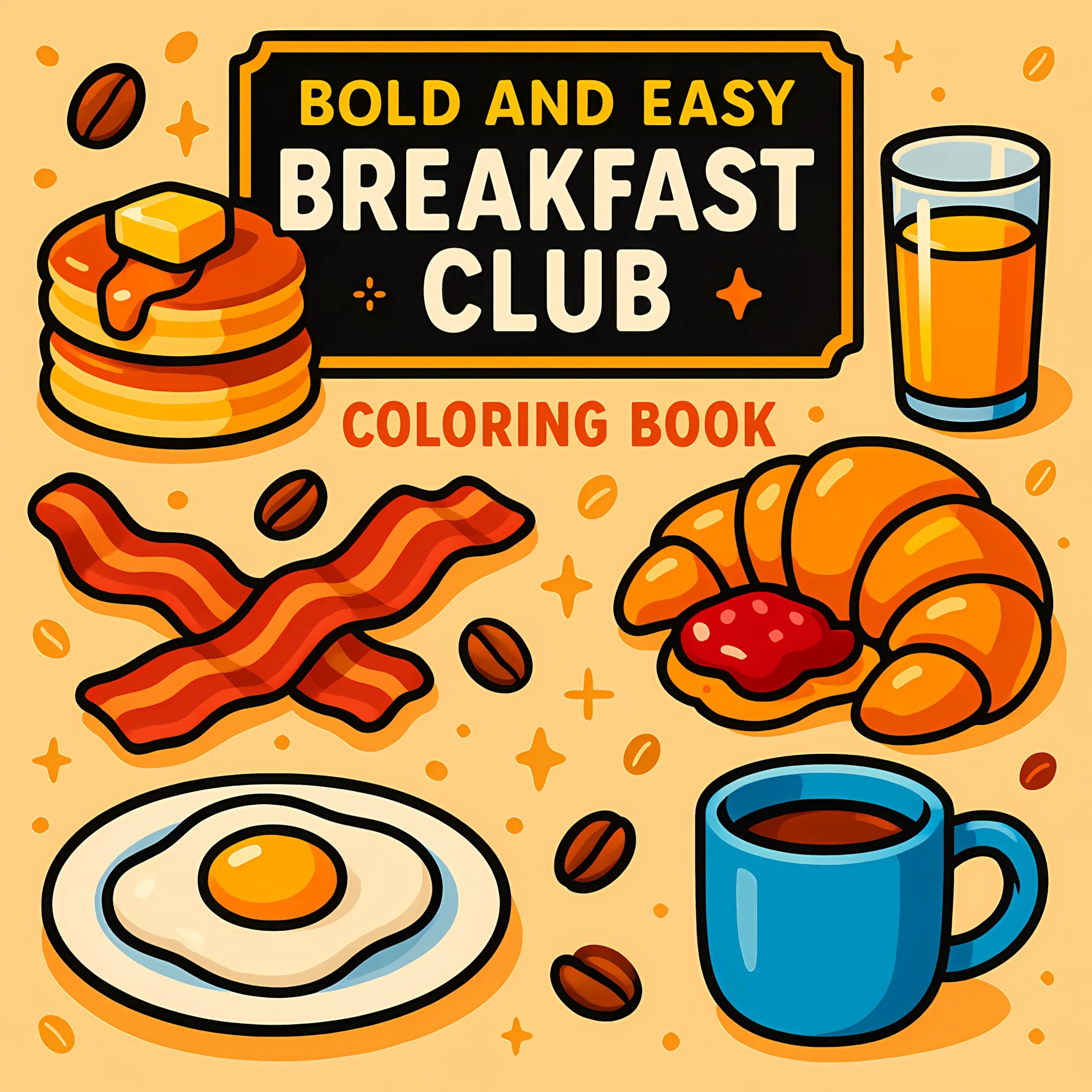 

Книга-раскраска Breakfast Club для взрослых, подарок на день рождения, принадлежности для школы, милая книга для рисования для взрослых