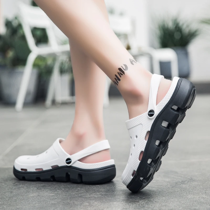 Men EVA Slippers Bathroom Beach Indoor Non Slip Comfortable High Quality Women Sandals Cute House Summer Orginal Design Casual image 6