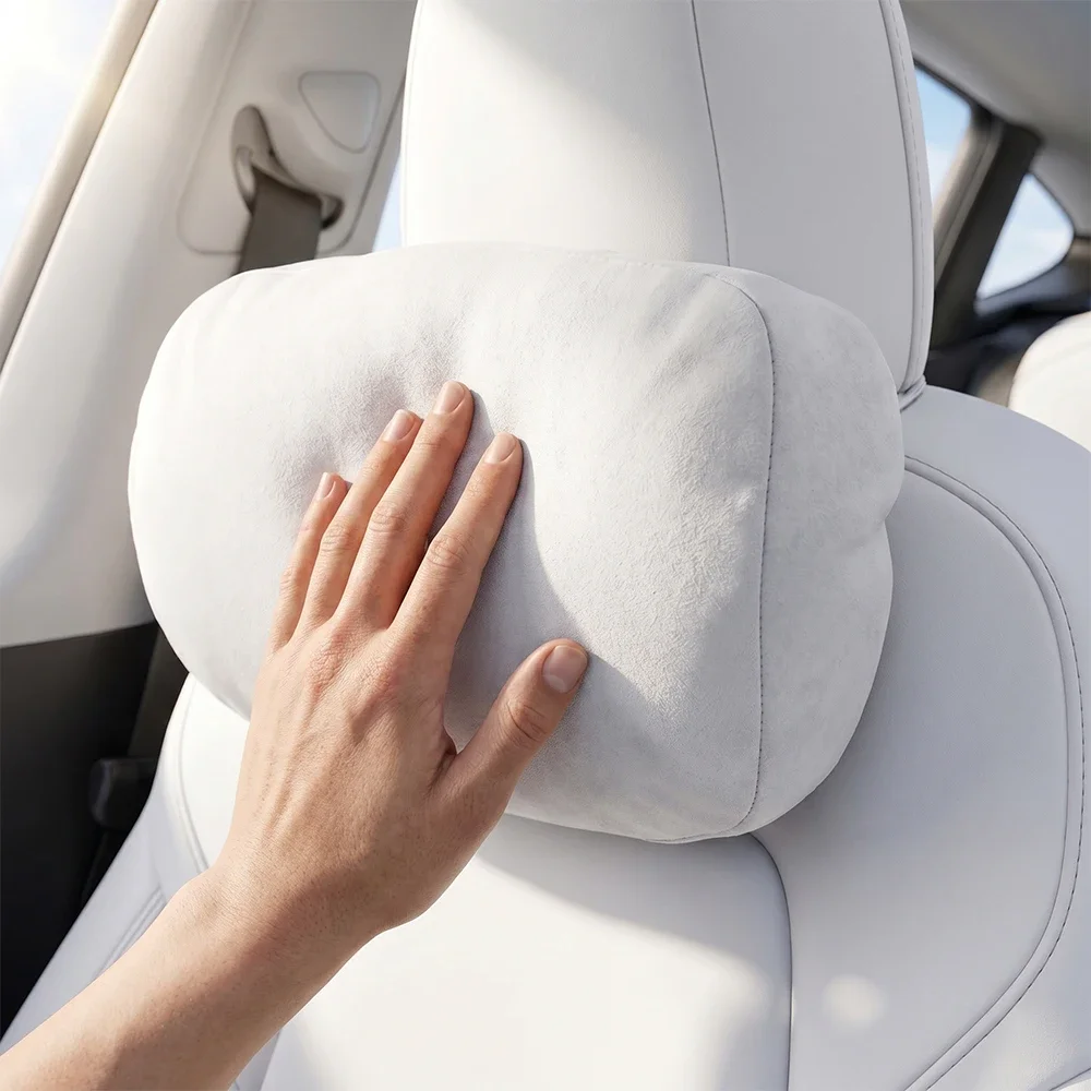 Für Tesla Model 3 Highland, Model Y Juniper, Model YL: Nackenkissen, Lendenkissen, 6-Sitzer, zur Linderung von Ermüdung, Auto-Innenraumzubehör – Detail 5