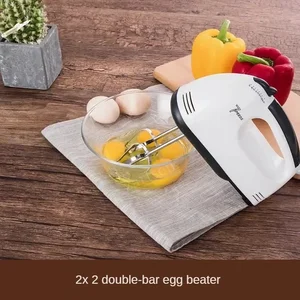 Multifunktionaler elektrischer Lebensmittelmixer, Mini -Lebensmittelmixer, 7 Geschwindigkeit, Handheld, Eierschläger, automatische Creme, Kuchen, Nudeln 12 Hauptverkaufsmischmaschinenmaschine - №11