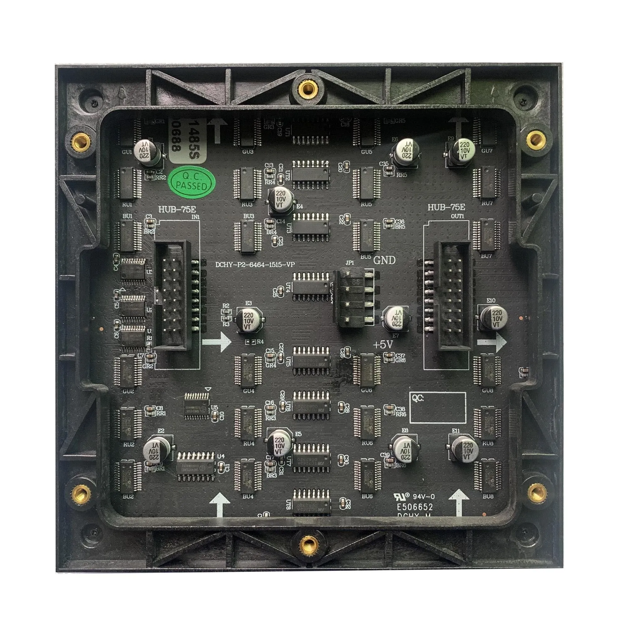 Module LED RGB P2, Matrice de Points, 64x64 Pixels, 16 Broches, Livraison Gratuite aux États-Unis