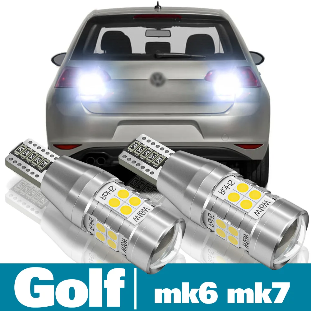 

2pcs LED Reverse Light For VW Volkswagen Golf mk6 mk7 Sportsvan Accessories 2008-2018 2012 2013 2014 2015 Backup Back up Lamp