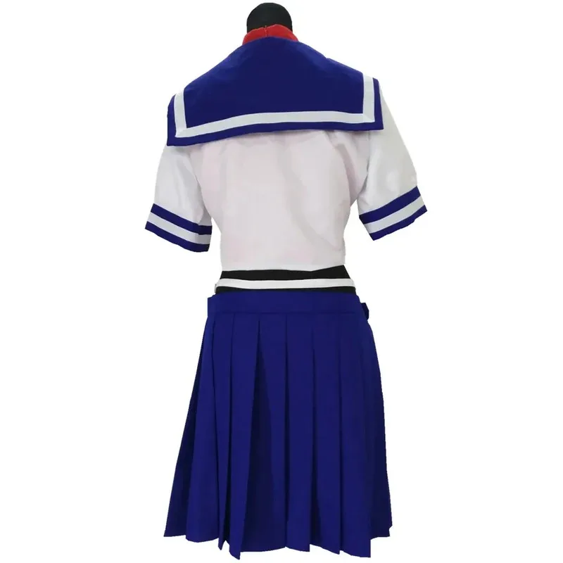 คิวคิว 34 ซิงเซิงอะนิเมะซากุระ คาซูโกะโนะคอสเพลย์เครื่องแต่งกายผู้หญิงสาว JK ชุดชุดฮาโลวีนคริสต์มาสชุดที่กำหนดเอง